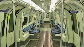 Full Journey on the Refurbished Jubilee Line London Underground Stanmore to Stratford Night Pt1 [upl. by Rosenblum]