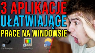 3 APLIKACJE KTÓRE UŁATWIĄ PRACĘ NA WINDOWS 😍 [upl. by Esilehc]