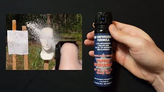 Pepper Enforcement Foam Pepper Spray  Tested and Reviewed [upl. by Nahn57]