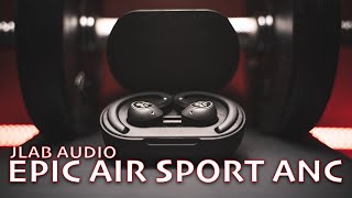 JLab Audio Epic Air Sport ANC  True Wireless Sport Earbuds Review [upl. by Iliak]