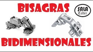 COMO COLOCAR BISAGRAS BIDIMENSIONALES ESQUINERAS [upl. by Eisenhart]