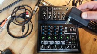 How to use an analog audio mixer [upl. by Mervin]