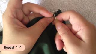 How to Sew Overlock Stitch by Hand [upl. by Halludba241]