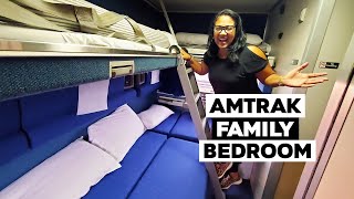 Amtrak Family Bedroom On A Superliner [upl. by Roeser411]