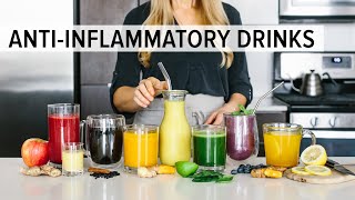 8 ANTIINFLAMMATORY DRINKS  to enjoy for health amp wellness [upl. by Adrian]