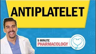 Pharmacology  Antiplatelet nursing RN PN NCLEX [upl. by Ynnub]