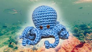 🐙 Teje un PULPO AMIGURUMI Adorable  Tutorial Fácil 💙 [upl. by Pride]