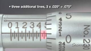 Using and Measuring with an Outside Micrometer How to Read an Inch Micrometer Part 2 [upl. by Lisle395]