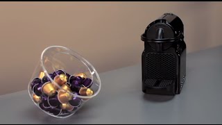 Nespresso Inissia How to  Directions for the first use [upl. by Halimaj]