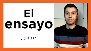 EL ENSAYO Qué es características y escritura [upl. by Tish]