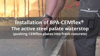 CEMflex waterstop active [upl. by Claudelle]