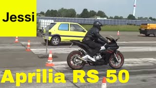 Aprilia RS 50 Extreme Racing Sound [upl. by Aerised176]