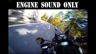 Honda Varadero 1000 Autumn Ride RAW Onboard [upl. by Nnagrom974]