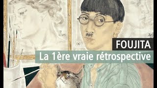 Foujita la nouvelle exposition qui nous dit tout  Vidéo YouTube  Paris [upl. by Esorrebma22]