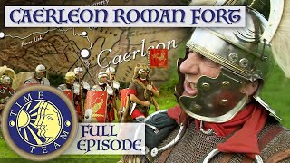 Caerleon Roman Legion Fort In Wales  Time Team [upl. by Llerad]