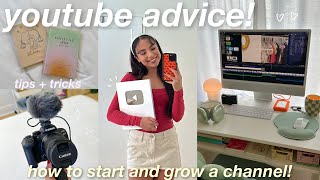 How to Start amp Grow A Successful YouTube Channel my tips  tricks [upl. by Lisetta]