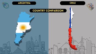 Argentina vs Chile Full Country Comparison [upl. by Haidebez]