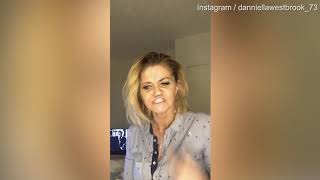 Danniella Westbrook gets into live stream battle with ex Brian Harvey [upl. by Oicnerolf]