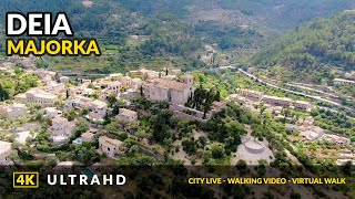 4K virtual walking tour Deia ❤️ Mallorca Majorca 2021 [upl. by Elleb]