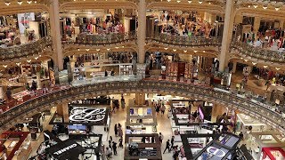 Galeries Lafayette Paris Haussmann [upl. by Keily]