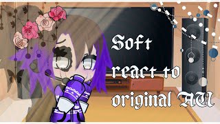 Soft Aftons react to Afton family memeWilliam Afton15RUSENGPart 2 Gacha club [upl. by Ylera]