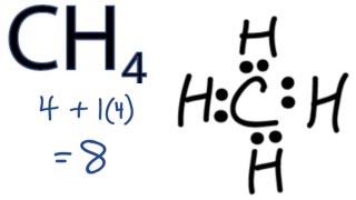 CH4 Lewis Structure  How to Draw the Dot Structure for CH4 Methane [upl. by Cerracchio398]