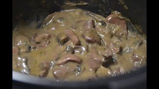 Rognons sauce Madère au cookeo [upl. by Gilpin]