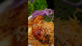 Kolkata Style Chicken Biryani ASMR shorts [upl. by Naejamron]