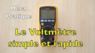 Tuto  Comment utiliser un Voltmètre [upl. by Lucille669]