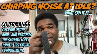 Chirping Noise at Idle How To Fix Engine Chirp [upl. by Leitao]