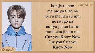 NCT U  Know Now Easy Lyrics [upl. by Rolandson]