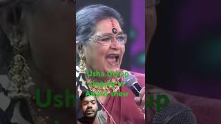 Usha uthup singing in award show 10yearsofsiima bollywood telugu venkatesh malayalam miheeka [upl. by Atillertse]