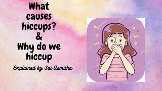 What causes hiccups amp why do we hiccup [upl. by Oryaj]