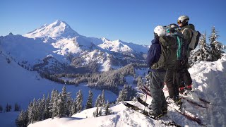 Three Days of Ski Touring in the Mt Baker Backcountry [upl. by Millur]