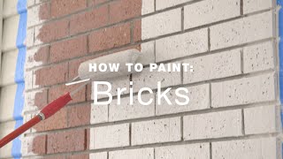 How to paint exterior brick walls [upl. by Ellennaj]