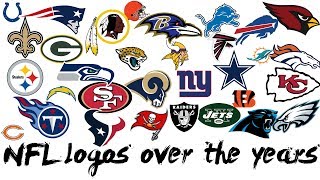 🏈 NFL All logos over the years 🏈 [upl. by Siram865]