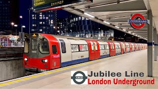 London Underground Jubilee Line  Stratford to Stanmore  London 2021 [upl. by Oderf865]