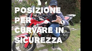 Posizione GIUSTA per curvare in SICUREZZA [upl. by Knowling]