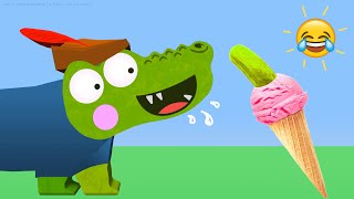 Silly Crocodile and The Pickle Ice Cream [upl. by Ger]