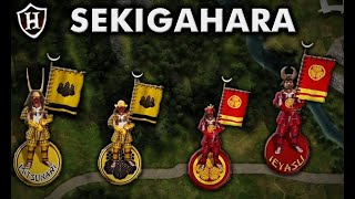 Battle of Sekigahara 1600 AD ⚔️ Tokugawa Shogunate is Born [upl. by Abrahan]