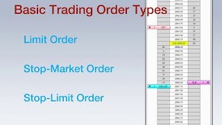 3 Basic Trading Order Types Explained [upl. by Isewk]