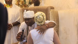 Ooni Prays For More Heirs As He Romantically Couldnt Resist Himself from Olori Naomis Jokes [upl. by Woothen]