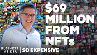 Beeple Explains The Absurdity Of NFTs  So Expensive [upl. by Awra283]