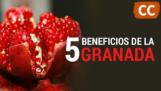 5 Beneficios de la Granada  Ciencia de la Comida [upl. by Ivar]