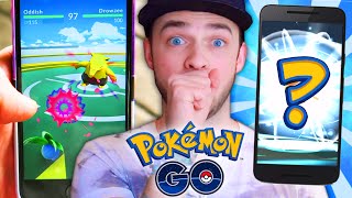 Pokemon GO Gameplay  GYM BATTLES amp HOW TO EVOLVE [upl. by Naujahs]