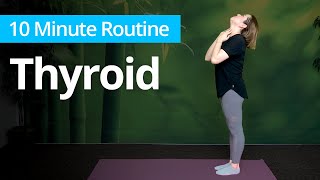 THYROID Yoga Exercises  10 Minute Daily Routines [upl. by Aicyla]