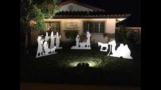 DIY Nativity Scene FREE PATTERN [upl. by Kcirdorb]