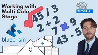 How to use the calculation calc stage in Blue Prism 2021 [upl. by Rogerg639]