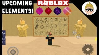 UPCOMING ELEMENTS  Roblox Elemental Battlegrounds [upl. by Eglantine]