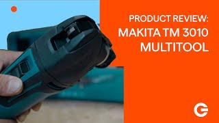 Product Review Makita TM3010 Multitool  Gereedschapcentrum [upl. by Attelra957]